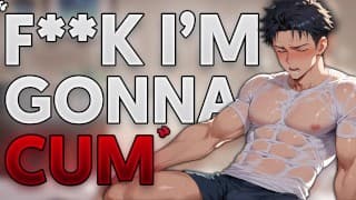 Making Myself Cum Through my Pants... - Male Moaning & Whimpering Audio