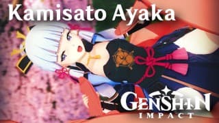 KAMISATO AYAKA GENSHIN IMPACT FUCKED SO HARD SHE SCREAMS - HENTAI FREE