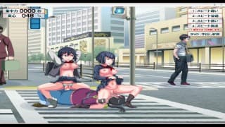 [ヤレぬなら止めてみせよう俺の町（体験版)]手書き２Dアニメーション（Hentai game）