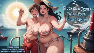 Stuck on a Cruise With Your Friends Step-Mom | Erotic Audio