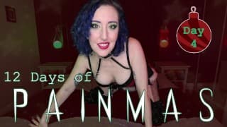 DAY 4 - 12 DAYS OF PAINMAS - Preview - Christmas CBT & Pain Play Slave Tasks by Miss Faith Rae with BDSM Instr