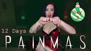 DAY 5 - 12 DAYS OF PAINMAS - Preview - Christmas CBT & Pain Play Slave Tasks by Miss Faith Rae