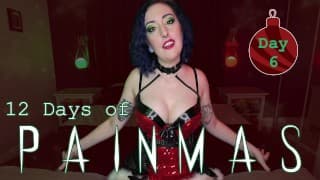 DAY 6 - 12 DAYS OF PAINMAS - Preview - Christmas CBT & Pain Play Slave Tasks by Miss Faith Rae