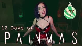 DAY 7 - 12 DAYS OF PAINMAS - Preview - Christmas CBT & Pain Play Slave Tasks by Miss Faith Rae