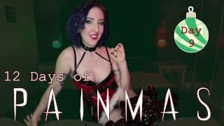 DAY 9 - 12 DAYS OF PAINMAS - Preview - Christmas CBT & Pain Play Slave Tasks by Miss Faith Rae