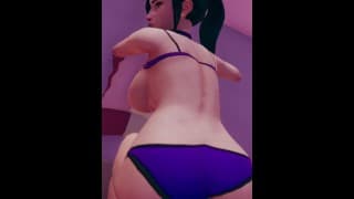 Caitlyn 在作弊 Vi pov 英雄联盟奥术 // 戴绿帽子分享