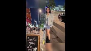 我第一次在汉堡的 Reeperbahn Luluwildxoxo 街头的经历