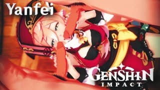 YANFEI GENSHIN IMPACT INTENSE SEX - HENTAI DELUXE [DELUXE]FREE