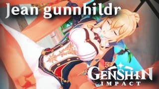 JEAN GUNNHILDR GENSHIN IMPACT 给你一生中最美好的时光 - 动漫 [豪华] 免费