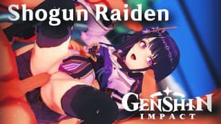 SHOGUN RAIDEN GENSHIN IMPACT INTENSE SEX - HENTAI DELUXE [DELUXE]FREE