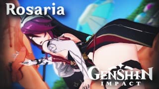 ROSARIA GENSHIN IMPACT INTENSE SEX - HENTAI DELUXE [DELUXE]FREE