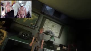 A Naked Man Plays  TWD  Saints and Sinners Retribution (no sex)