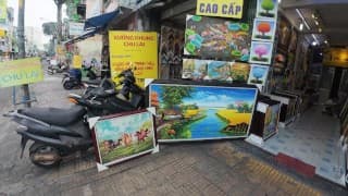 Vietnam. Ho Chi Minh City walking tour.