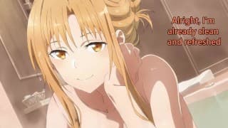 Asuna shows you that she will be a good wife (Vanilla, Sex)