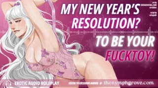 Slutty GF 今年想成为你的三孔 FUCKTOY ♡ 音频 RP |SLOPPY深喉Ana