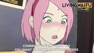 NARUTO Sakura Haruno LIVING WAIFU shippuden Boruto HENTAI r34 porn rule 34 nude cosplay xxx