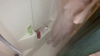 飞蛾在淋浴间嬉戏