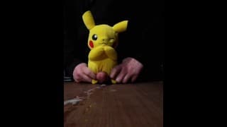 I Fuck Pikachu Against My Table! "Pika, Pika, Pika"🤤