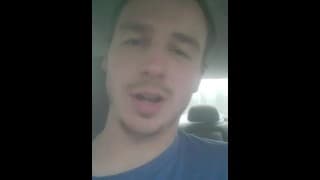 在我妻子的车里浑身湿透