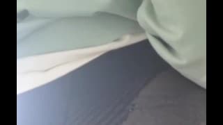 Fetish，我的垫子在连裤袜下不可见