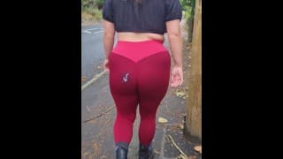POV 在废弃的工厂里口活，射精和顽皮的射精走路 |英国OnlyFans @Bambi_Boo3838