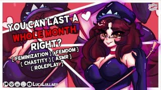 ASMR系列 |Locktober 的时间 [女性化] [Chastity] |动漫音频角色扮演