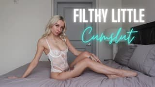 肮脏的小射精- CEI 羞辱 - Goddess Maven