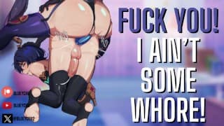 Scaramouche 被安置在他的位置上 |Femboy ASMR的