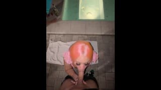 47KOTTA - ANIME GF 嫉妒和 SWAllOWS 我，而姐姐在 IG 直播 😳