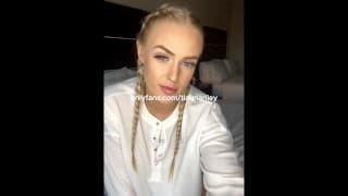 Teen Rough Creamy Dildo Fuck Pink Thong
